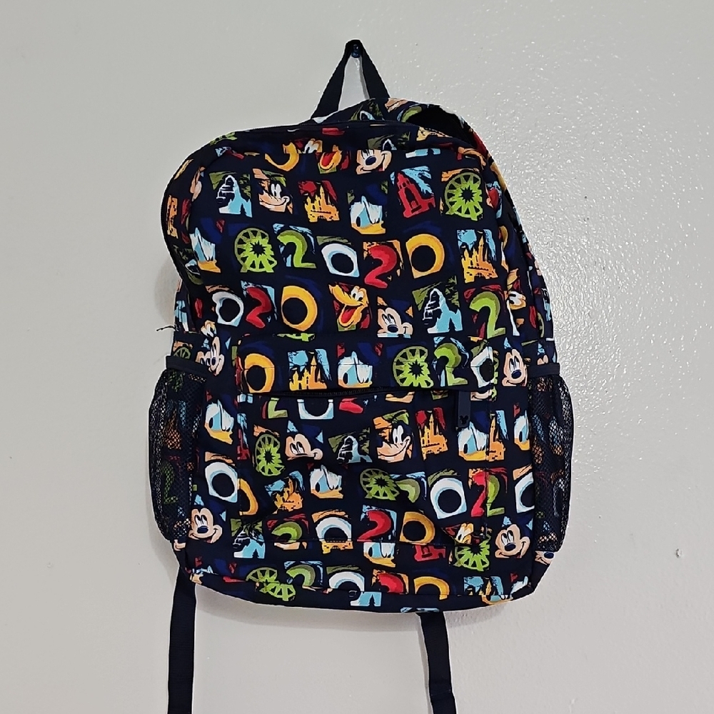 Disney Colorful Backpack with Mickey Mouse and Friends